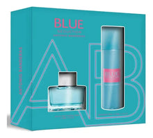 Estuche Antonio Banderas Blue Seduction Women EDT 80 ml + Deo 150 ml  Mujer