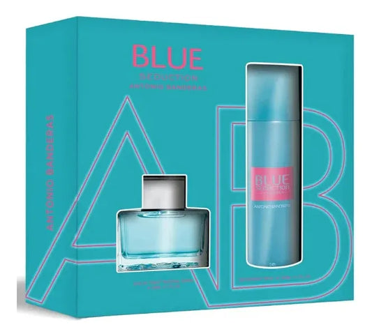 Antonio Banderas Blue Seduction Women EDT 80 ml + Deo 150 ml – Mujer